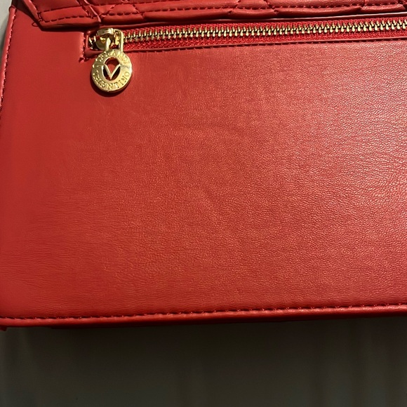 Valentino Orlandi Red Quilted Crossbody Bag - Picture 6 of 7
